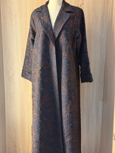 Luxury Jacquard Pattern Abaya
