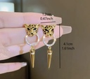 Leopard Cone Earrings