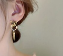 Leopard Cone Earrings
