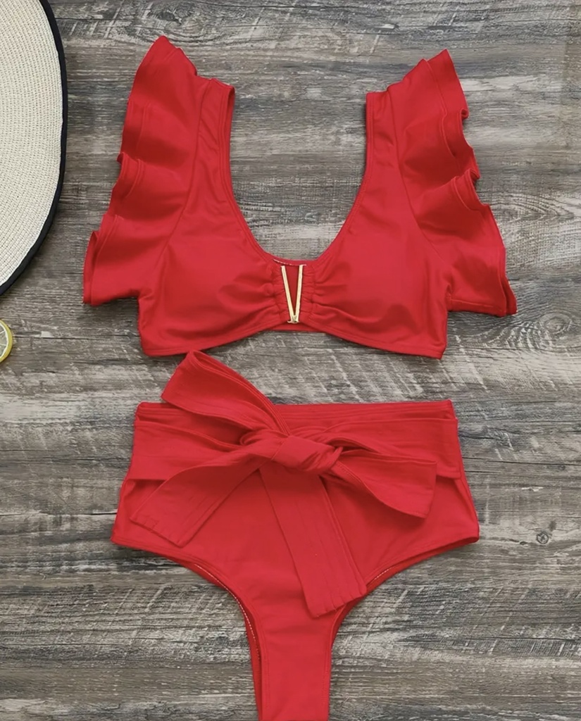 Ruffle Bikini Set