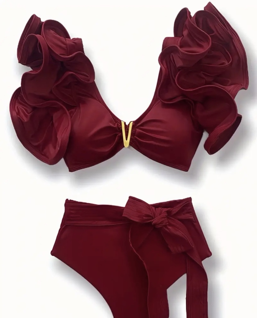 Ruffle Bikini Set