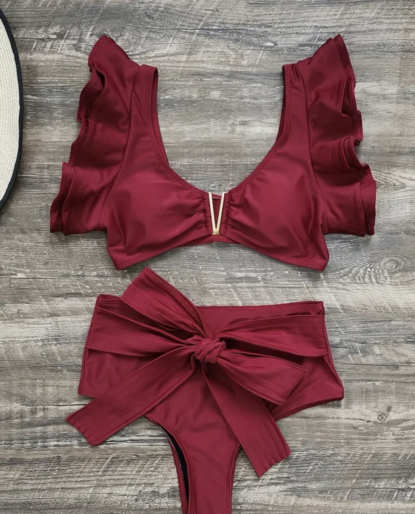 Ruffle Bikini Set