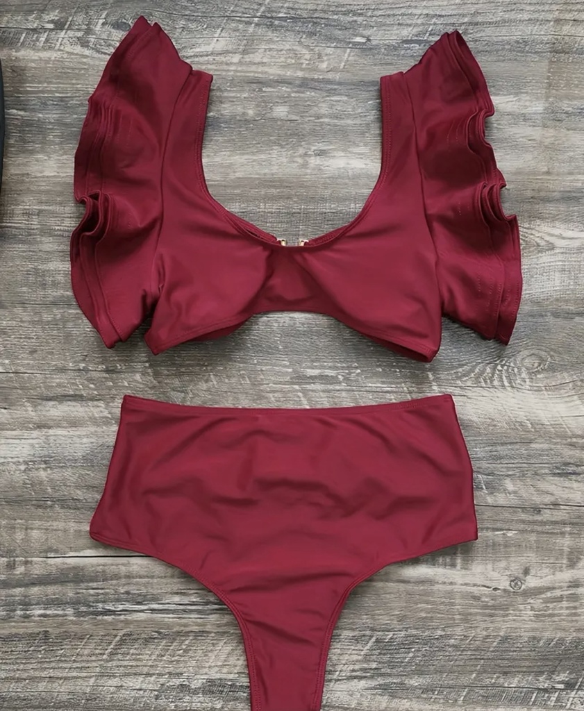 Ruffle Bikini Set