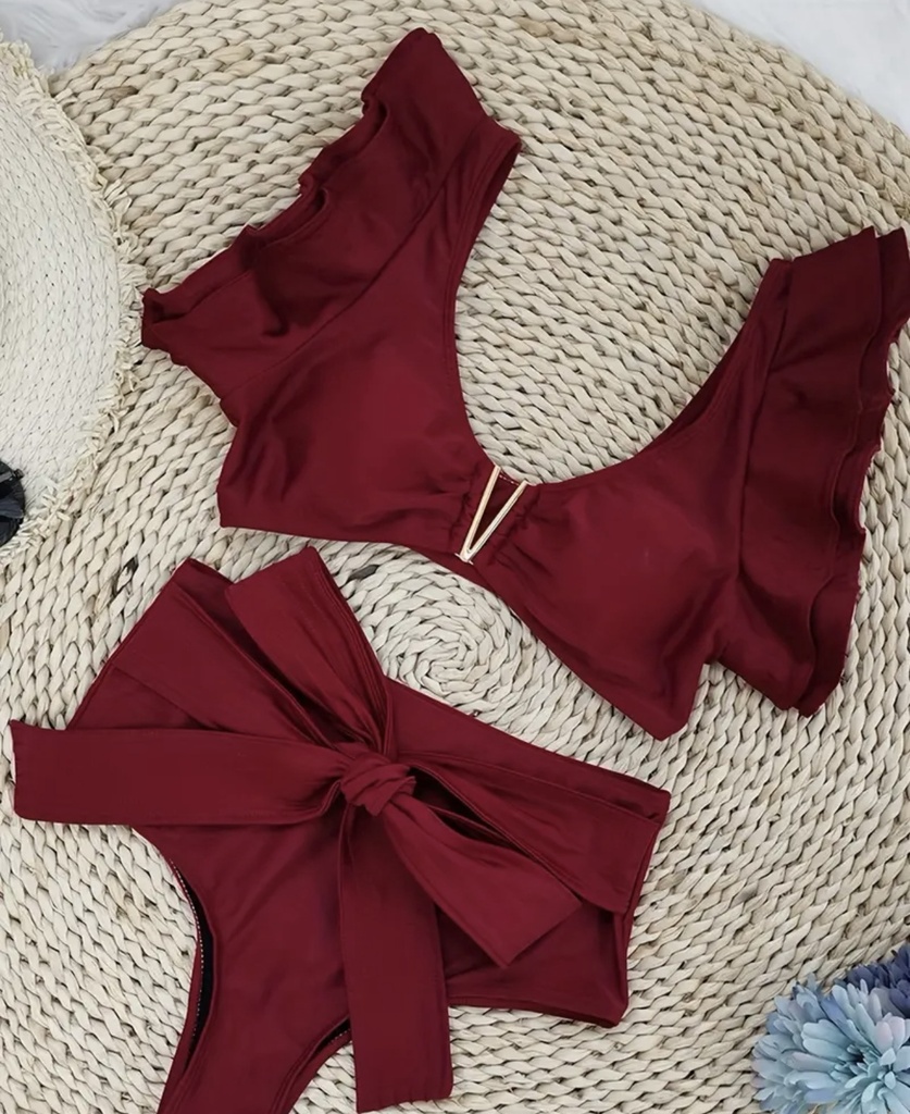 Ruffle Bikini Set