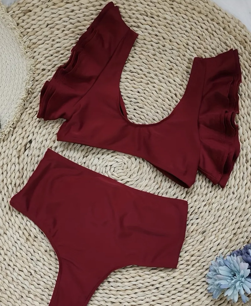 Ruffle Bikini Set