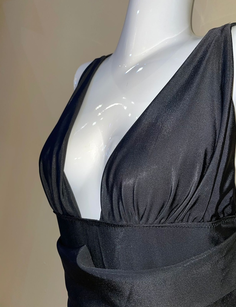 Black One Piece Swimsuit 