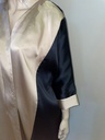 Abaya Collar And Curved Sleeve Slit