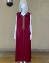 Elegant Open Front Kaftan with a Matching Maxi Dress