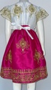 Charming Embroidered Dress with a Traditional Touch for Girls