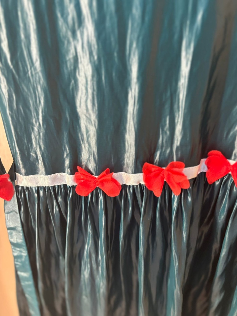 UAE Flag colors flowers Dress