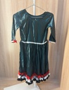 UAE Flag colors flowers Dress
