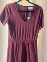 Simple elegant solid color Jumpsuit