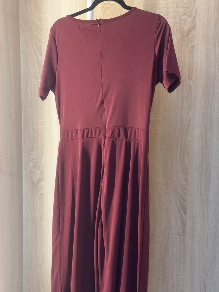 Simple elegant solid color Jumpsuit