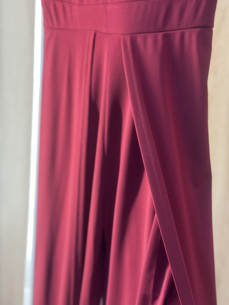 Simple elegant solid color Jumpsuit