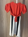 Flag colors Dress with belt