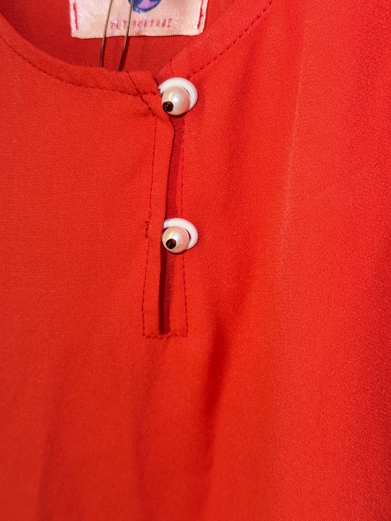 Flag colors Dress with belt