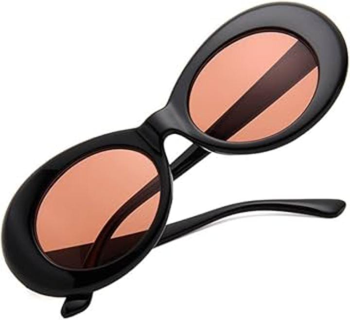 Oval Sunglasses Trendy Vintage Retro Eyewear UV 