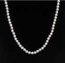 Big Wheels Round White Pearl Beads
