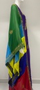 Multicolored Chiffon Dress