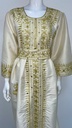 Beautiful Traditional Cream-Colored Dress