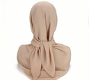 Solid color chiffon silky hijab 