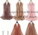 Solid color chiffon sheila
