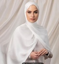 Solid color delicate chiffon silky Shaila 