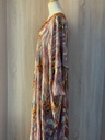 Designer Embroidered Kaftan – Amber Floral Sequin Work