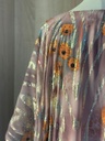 Designer Embroidered Kaftan – Amber Floral Sequin Work