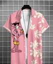 Pink panther tropical Men Shirt 