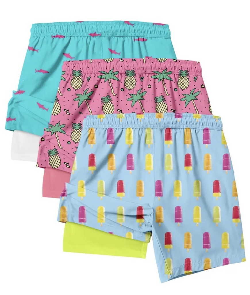 Men's Fun double layer beach Shorts    
