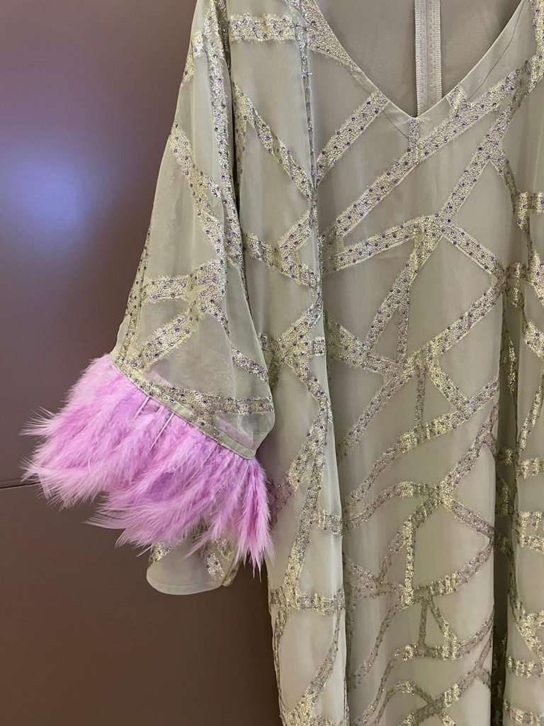 Olive Bloom Kaftan