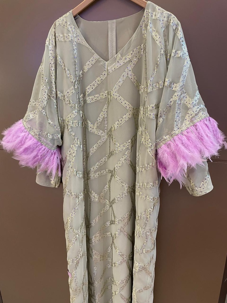 Olive Bloom Kaftan
