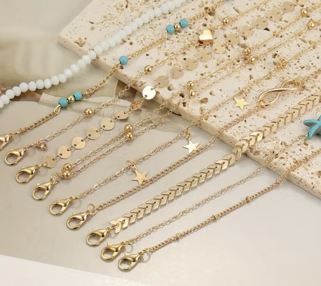 Minimalist Stackable Anklet