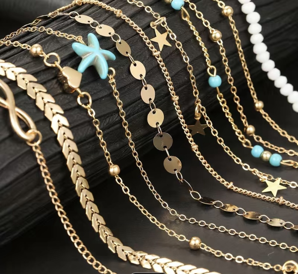 Minimalist Stackable Anklet
