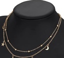 Crescent &amp; Stars Necklace