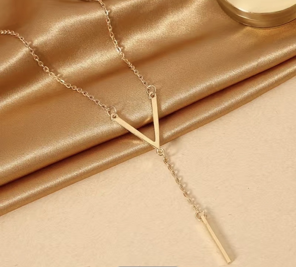 V shaped Necklace