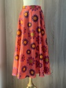 Flowers Print Skirt