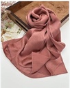 Winter solid color satin Shaila  