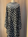 Elegant black knot pearly Dress 