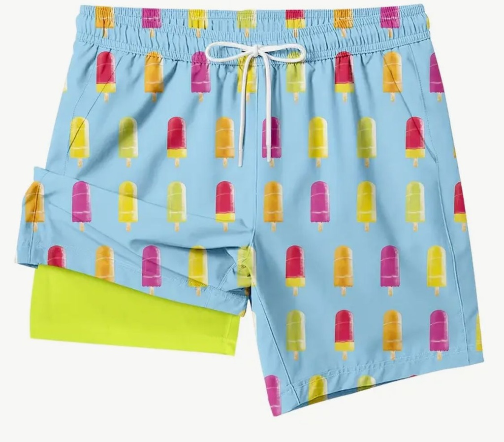 Men's Fun double layer beach Shorts    