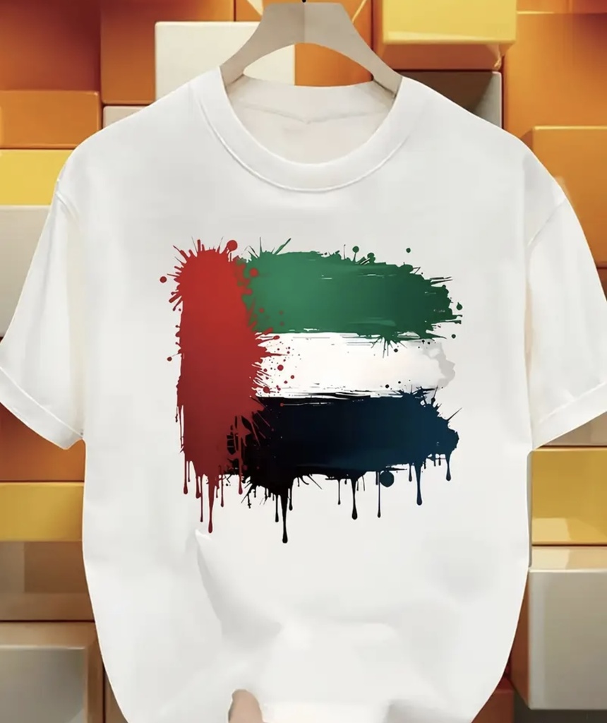 UAE flag T shirt 