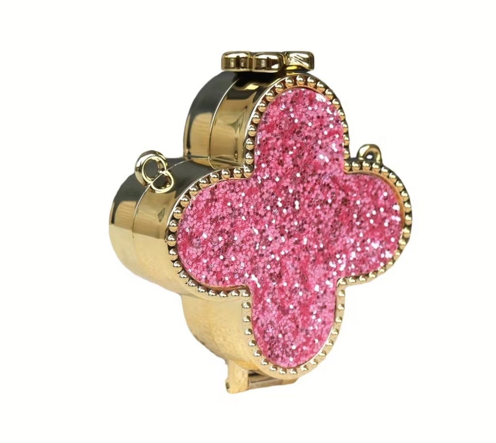 Rhinestone Clutch Bag with Detachable Shoulder Strap