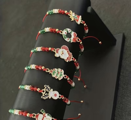 Christmas Themed adjustable Bracelet