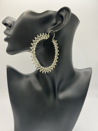 [43036303] Vintage Circular Earrings