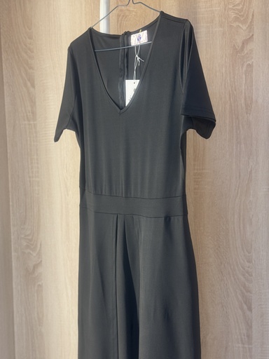 Simple elegant solid color Jumpsuit