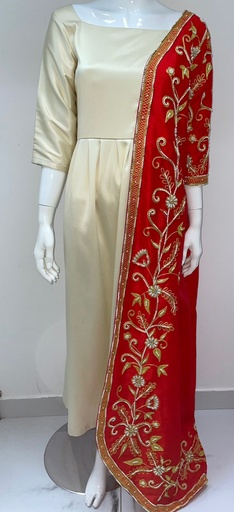 [79929369] Gorgeous Dual Color Dress
