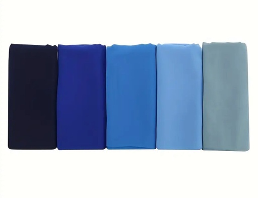 The sea Solid color chiffon sheila 