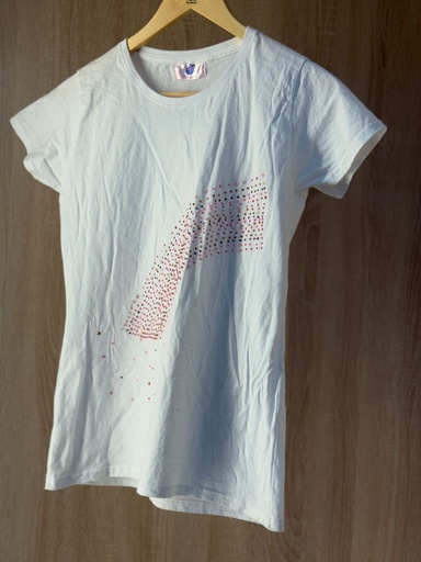 [61530072]  Chic and Embellished T-Shirt for Women