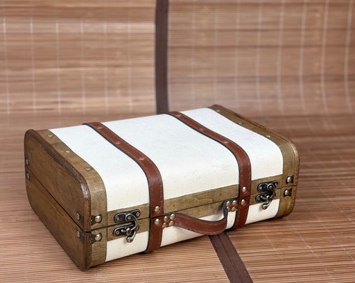 [00030230] Vintage Wooden Storage Box